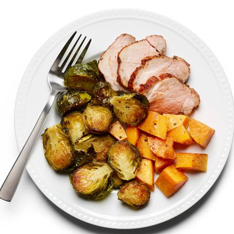 Pork with Roasted Vegetables