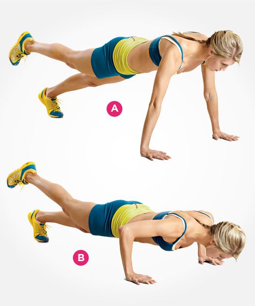leg push ups