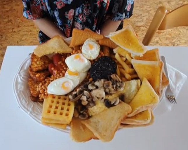 This Is What An 8 000 Calorie Breakfast Looks Like