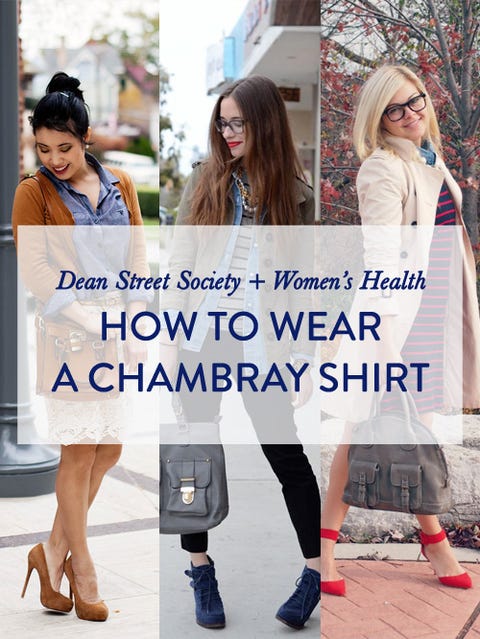 Chambray Shirt Outfits