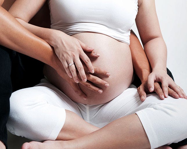 Why I Didn T Let My Husband Watch Me Give Birth