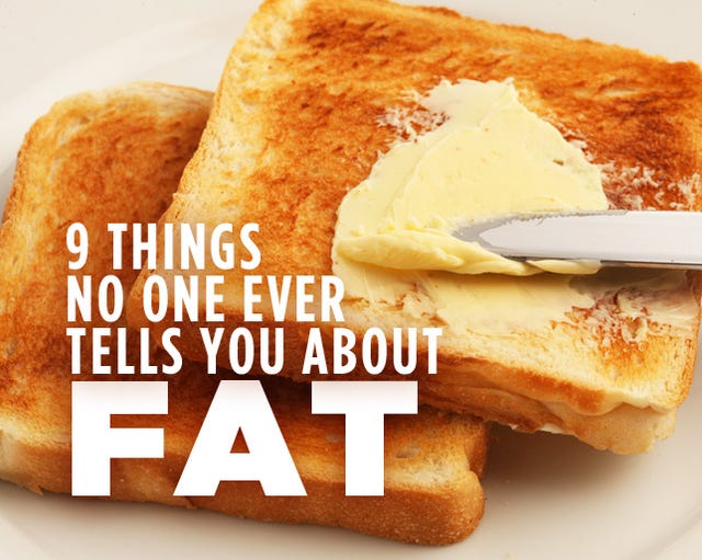 9 Things No One Ever Tells You About Fat