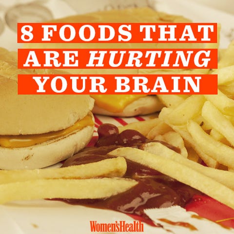 8 foods that are hurting your brain image