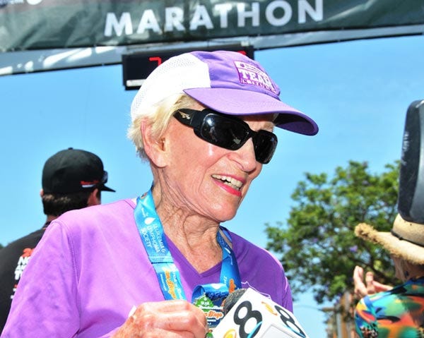 This Woman Just Broke a Marathon Record (P.S. She's 91 ...