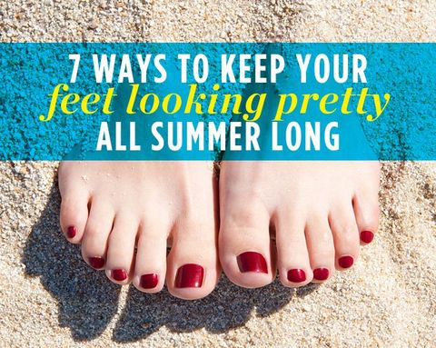 7 Ways to Keep Your Feet Looking Pretty All Summer Long