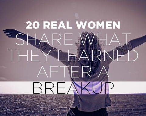 20 Real Women Share What They Learned After a Breakup
