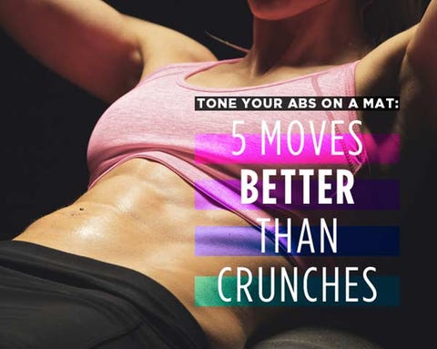 Tone Your Abs on a Mat: 5 Moves Better Than Crunches