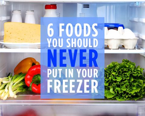 6 Foods You Should Never Put in Your Freezer