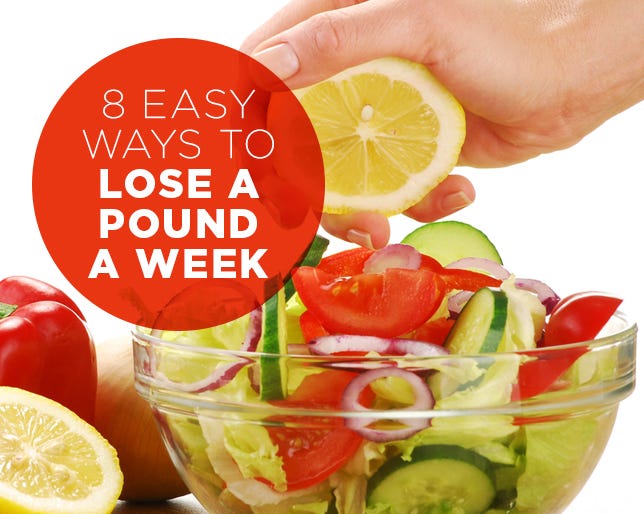 8 Easy Ways To Lose A Pound A Week