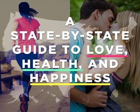 What Your Home State Says About Your Health, Happiness, and Sex Life