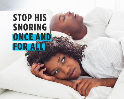 How I Got My Husband To Finally Stop Snoring