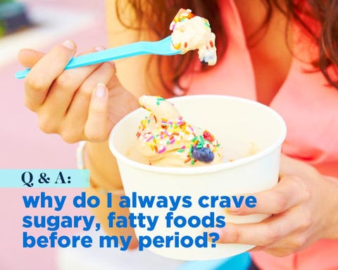 food cravings during pms