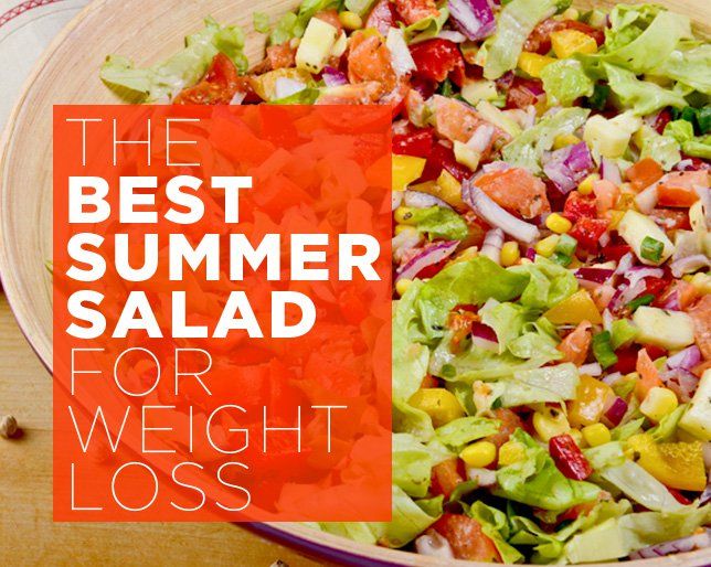 The Best Summer Salad For Weight Loss
