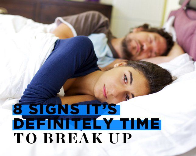 when is it time to break up