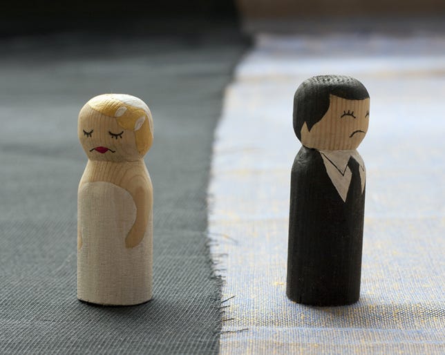 More People Say They Re Unhappy In Their Marriages Than