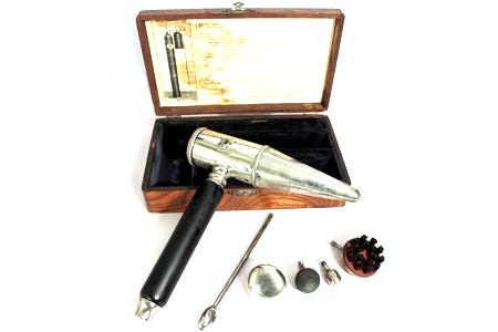 Detwiller Pneumatic Vibrator, patented 1906 image