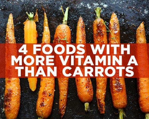 4 Foods With More Vitamin A Than Carrots