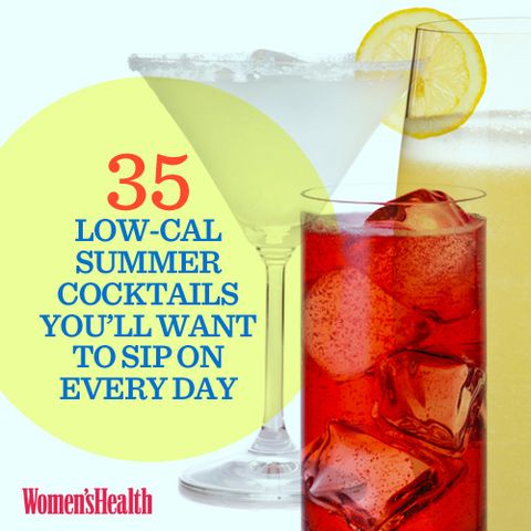 35 Low-Cal Summer Cocktails You'll Want To Sip On Every Day