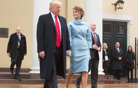 inauguration day 2017 melania trump dress