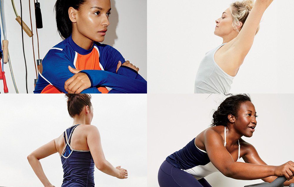 new balance activewear top