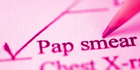What pap smears don't test for