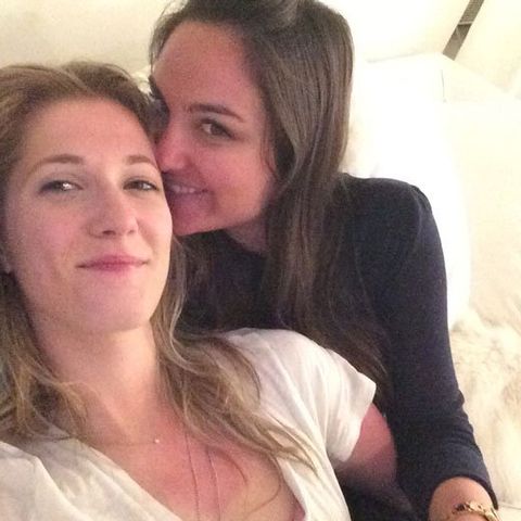 Lesbian Sucks Friends Tits