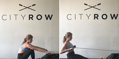 Full body rowing workout