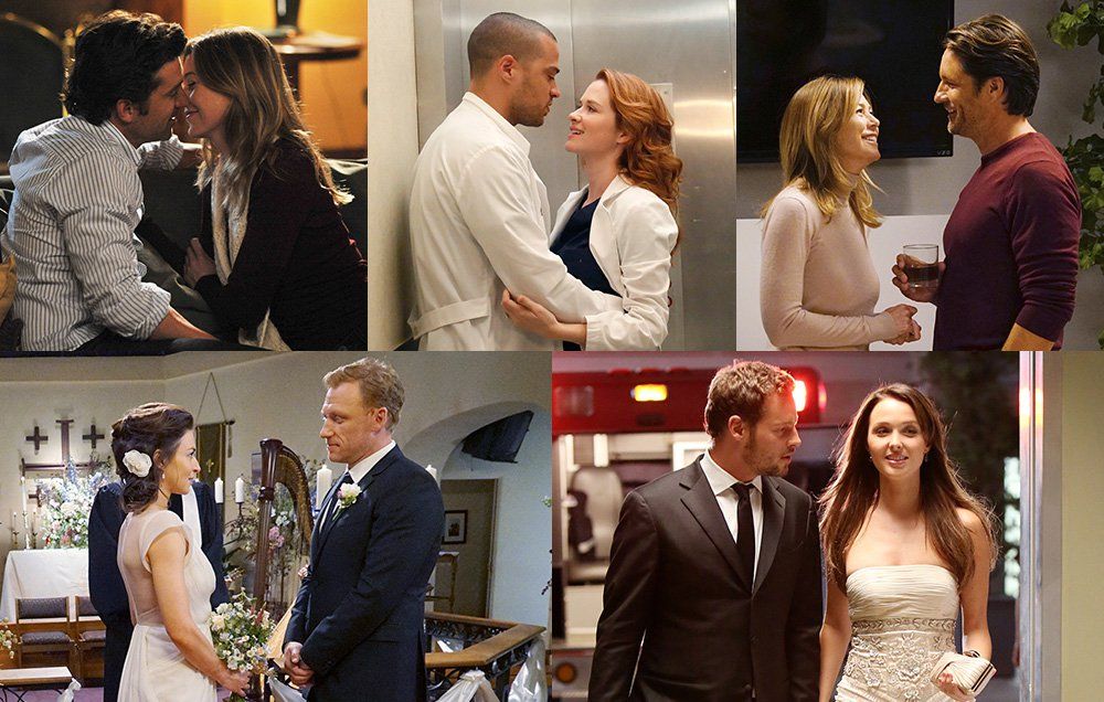 1000px x 636px - 22 Best 'Grey's Anatomy' Couples Of All Time, Ranked