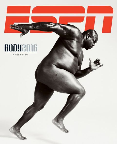 Texans Vince Wilfork appears on cover of ESPNs Body 