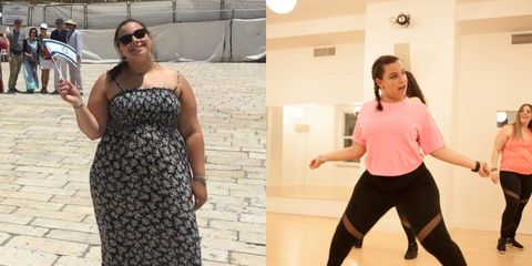 Carli Jaff before and after weight loss