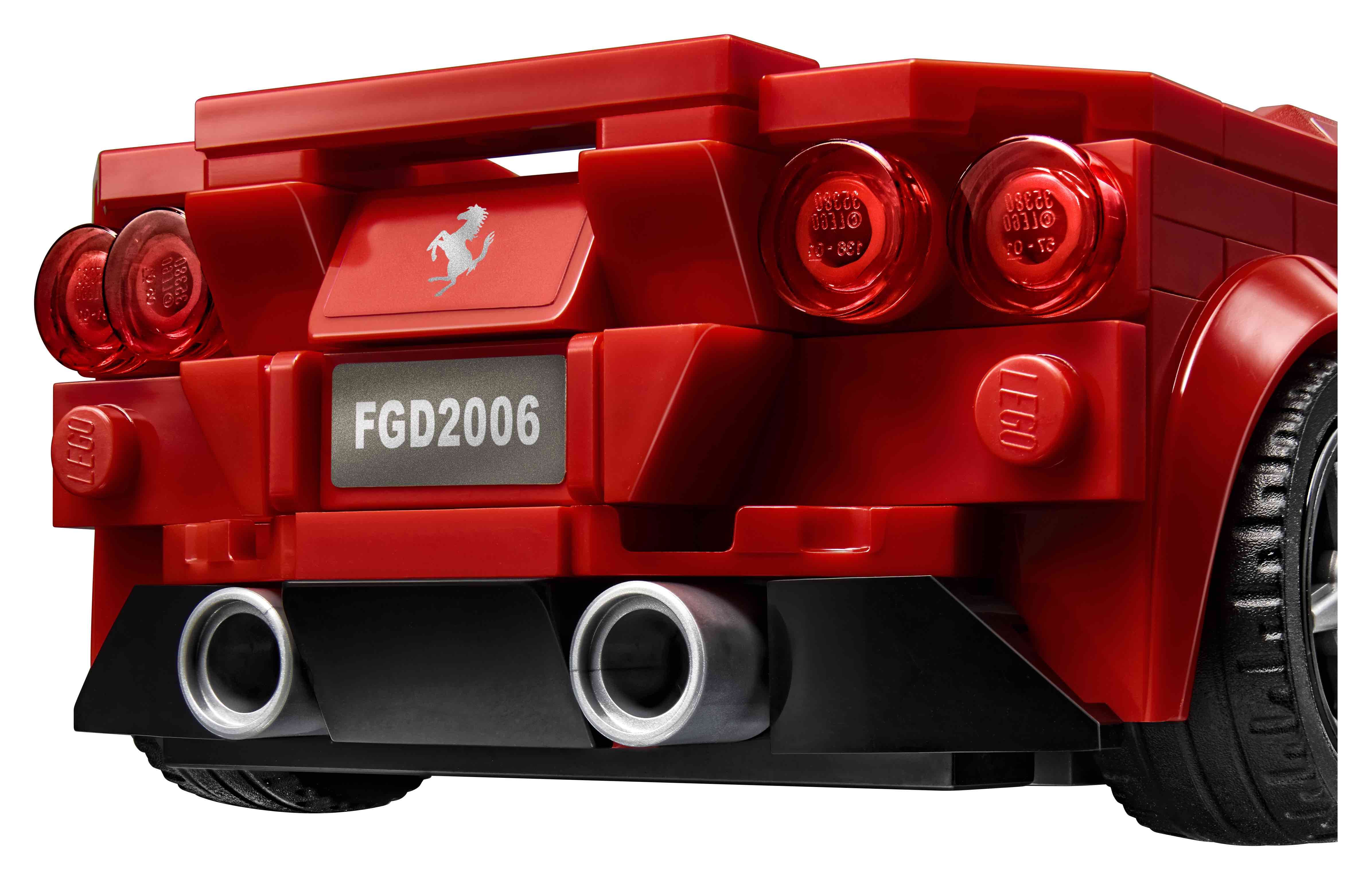 Ferrari F8 Tributo Audi Sport Quattro S1 Become Lego Speed