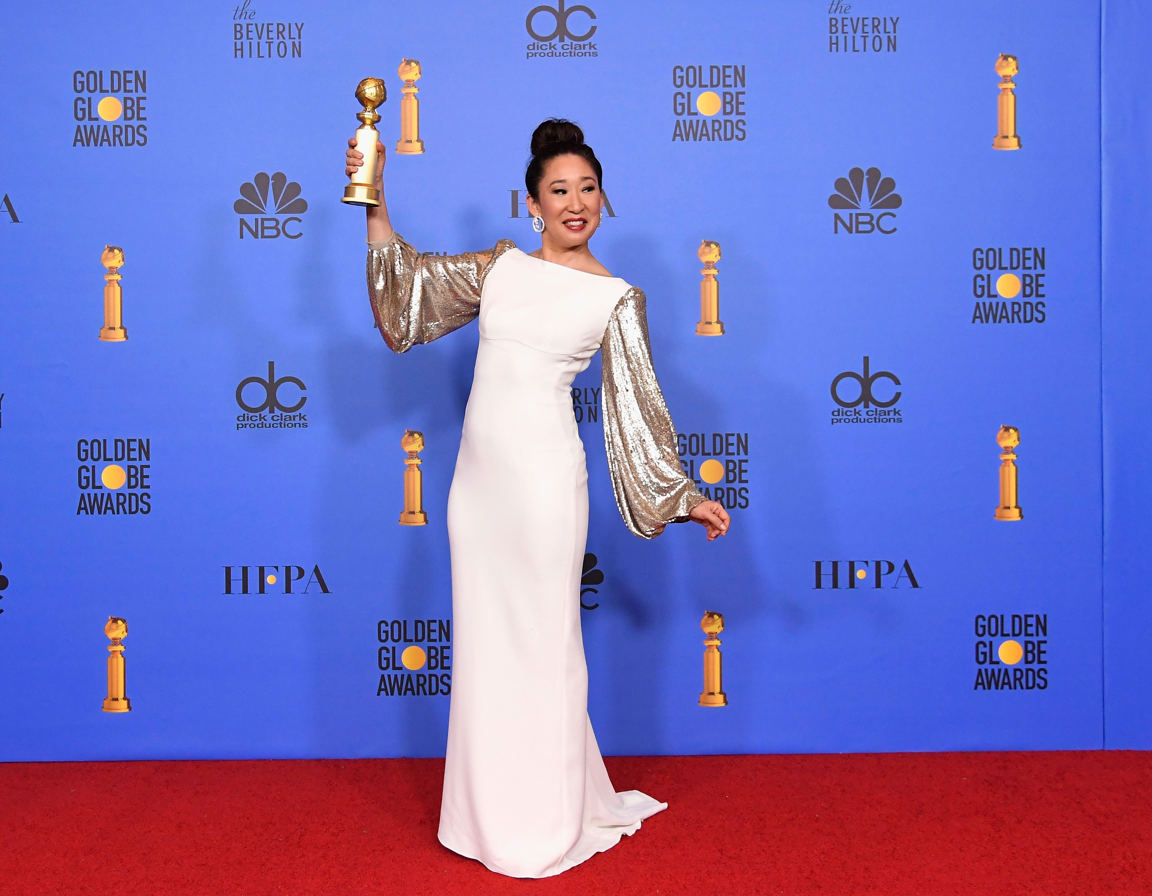 sandra oh hanbok