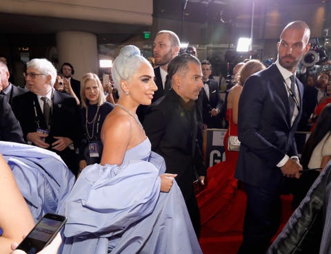 Lady Gaga Brings Her Fiancé Christian Carino to the 2019 Golden Globes