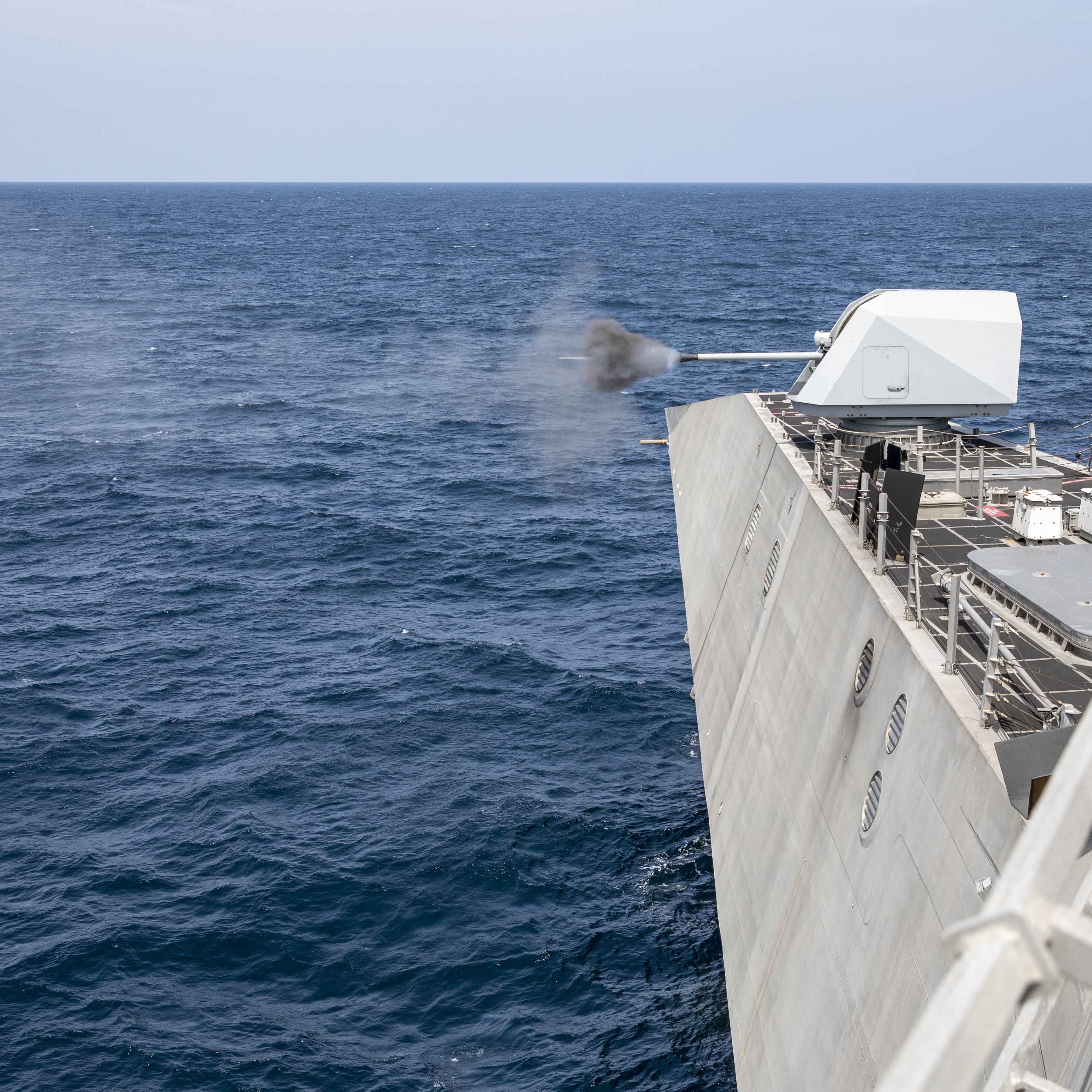 The Navy's New Guided Cannon Shells Will Make Some of Its Ships' Guns as Accurate as Missiles