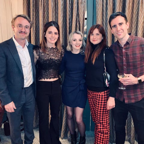 The Cast Of Harry Potter Reunited For The Holidays
