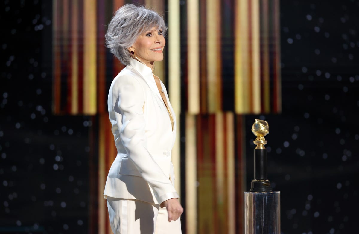 78th annual golden globe awards pictured honoree jane fonda news photo