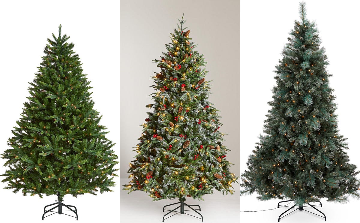 Best PreLit Christmas Trees 7ft Pre Lit Christmas Trees To Buy