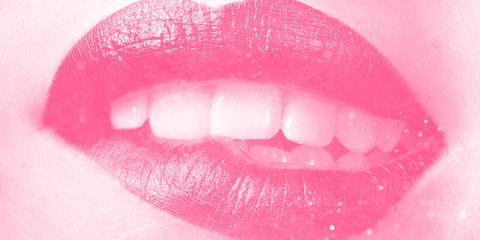 Lip, Tooth, Pink, Mouth, Skin, Jaw, Close-up, Organ, Smile, Material property, 