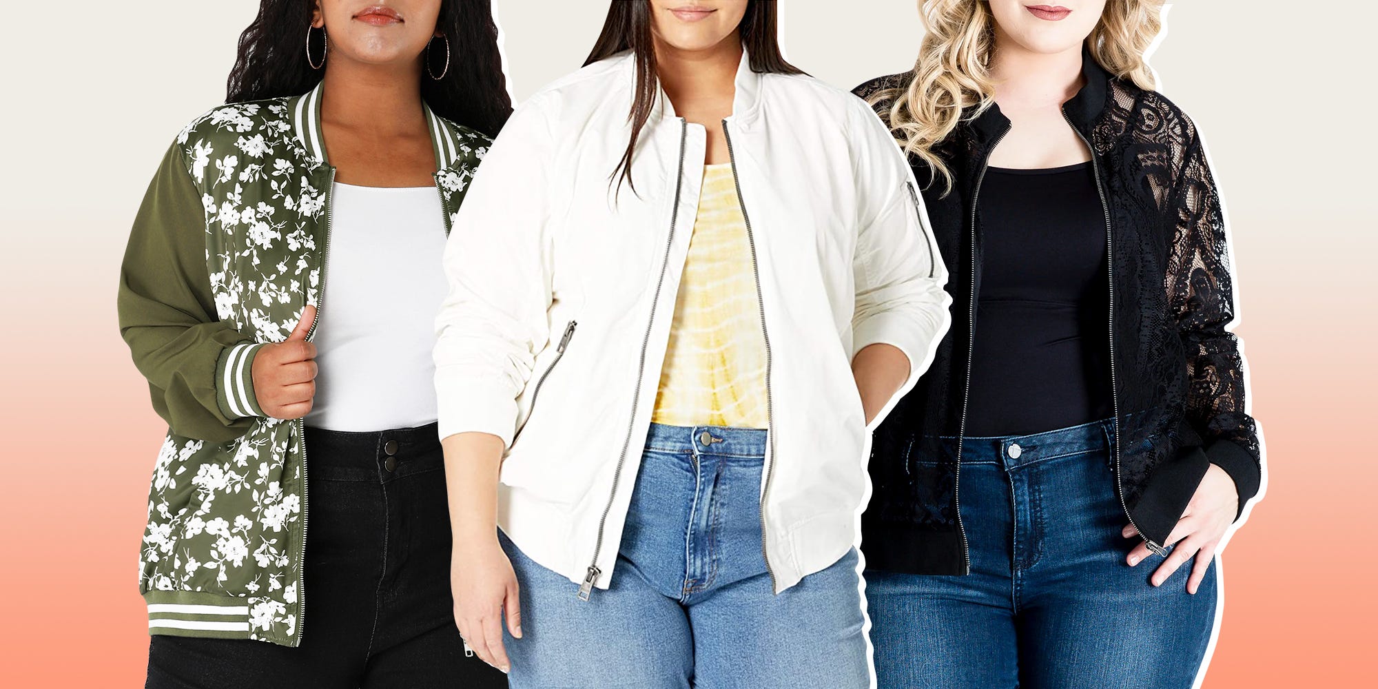 Womens Bomber Jackets Lightweight Plus Size Black Zip up Slim Fit Cropped Bomber Jacket Belted Pockets Work Casual Outerwear 