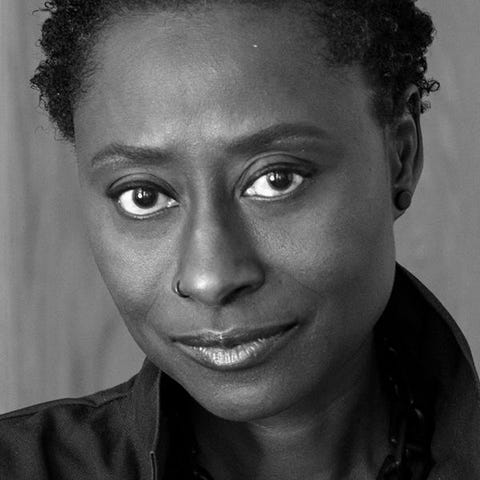 black and white headshot