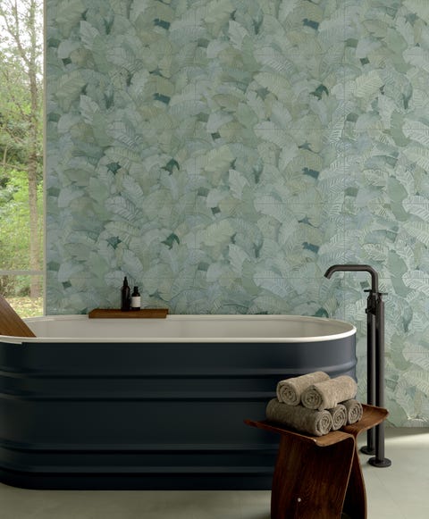 Nature decorates Marca Corona's ceramic surfaces