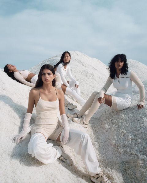 women wear nike and jacquemus collaboration to illustrate a news post about nike and jacquemus collaboration