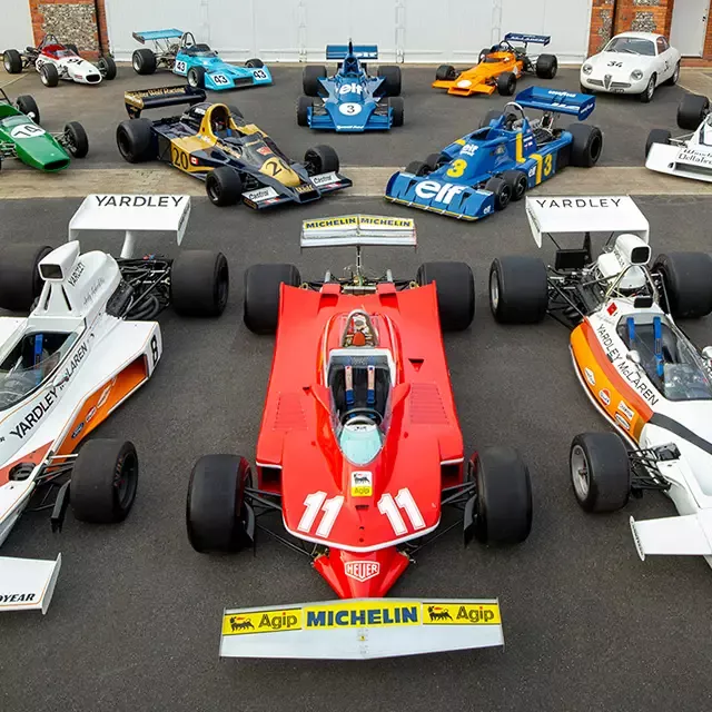 10 F1, Other Race Cars Being Sold from Jody Scheckter's Collection