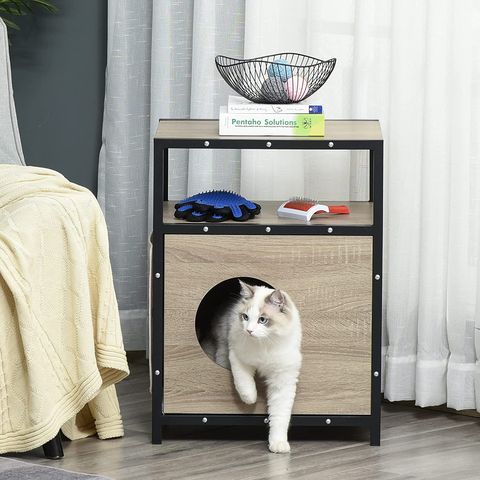 cama mueble para gatos