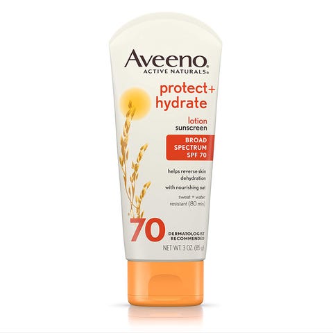 Aveeno Protect + Hydrate Moisturizing Sunscreen Lotion Aveeno Protect + Hydrate Moisturizing Sunscreen Lotion