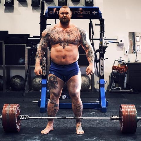 photo Thor Bjornsson Deadlift hafthor bjornsson why strongman eddie