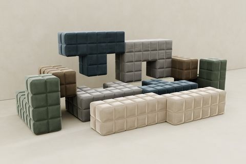 sara hayat the tetris sofa