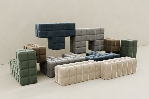 sara hayat the tetris sofa