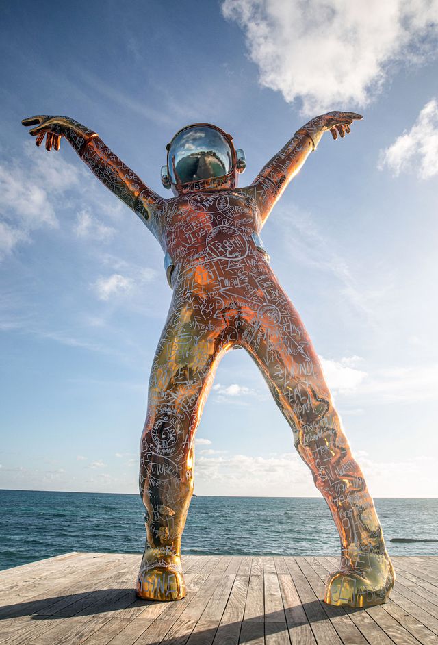 How Brendan Murphy’s Giant Spaceman Landed in the Caribbean