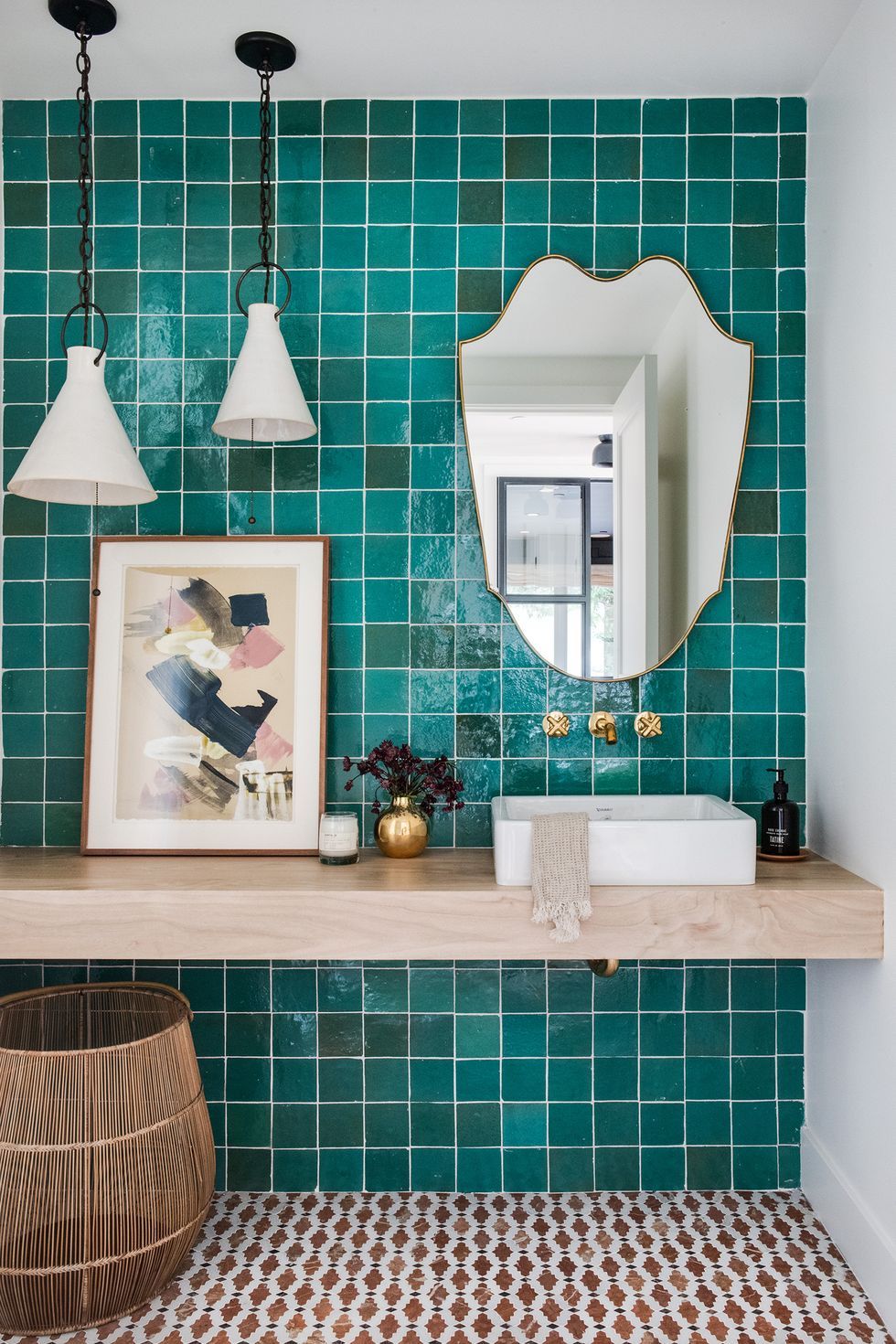 Creative Bathroom Tile Design Ideas, Cool Bathroom Tile
